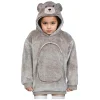 Noxxiez Knuffel Hoodie Small Trui Beer, 3-6 Jaar