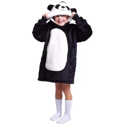 Noxxiez Knuffel Hoodie Small Trui Panda, 3-6 jaar
