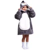 Noxxiez Knuffel Hoodie Small Trui Pinguin, 3-6 Jaar