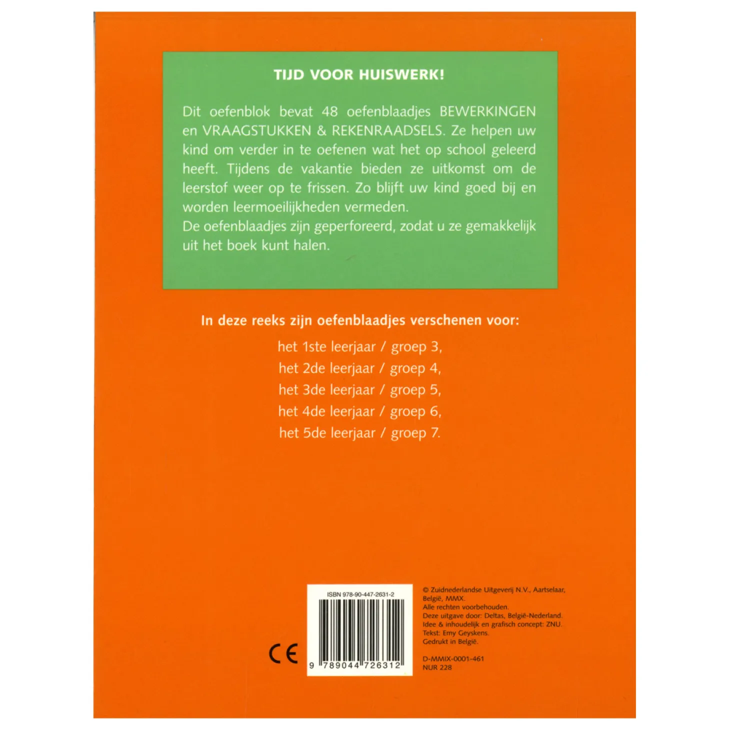 Oefenblaadjes Bewerkingen, Vraagstukken