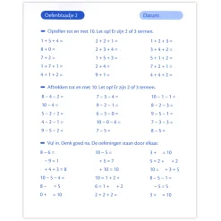 Oefenblaadjes Bewerkingen, Vraagstukken
