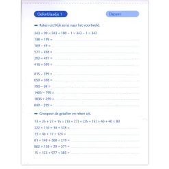 Oefenblaadjes Cijferen en Bewerkingen (9-10 J)