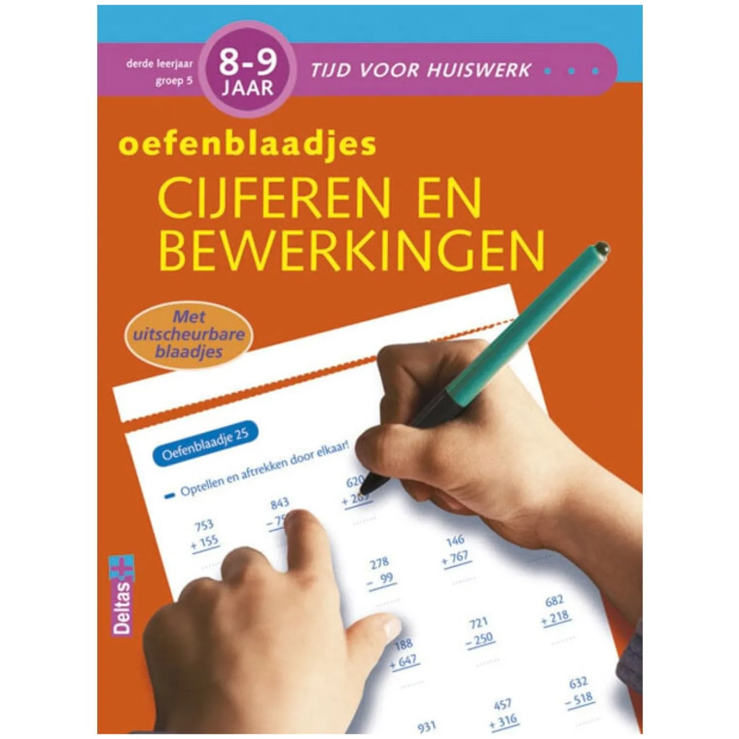 Oefenblaadjes Cijferen En Bewerkingen (8-9 J.)