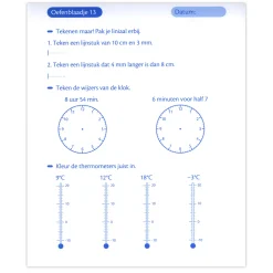 Oefenblaadjes Maten en Gewichten