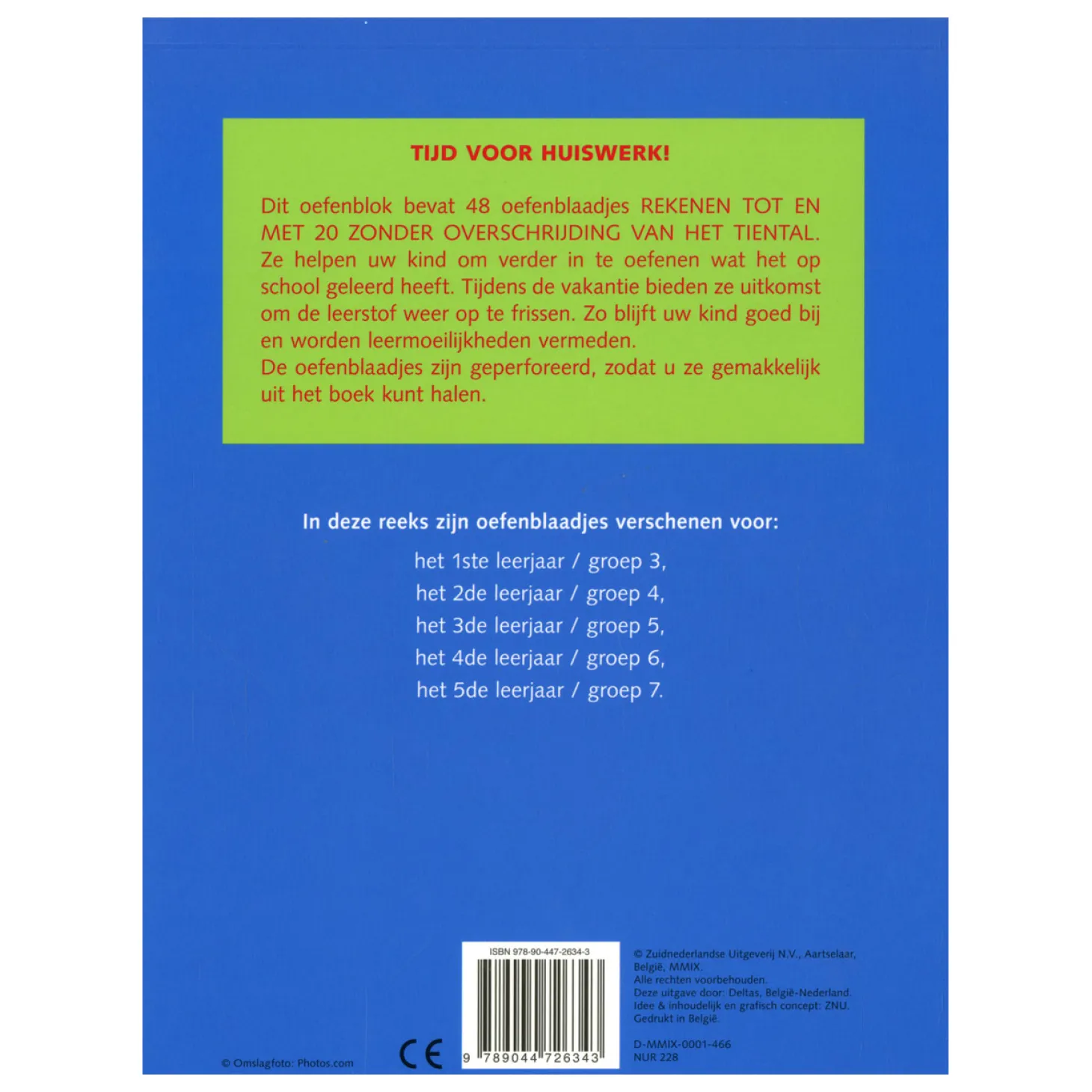 Oefenblaadjes Rekenen (6-7 J.) Tweede Trimester