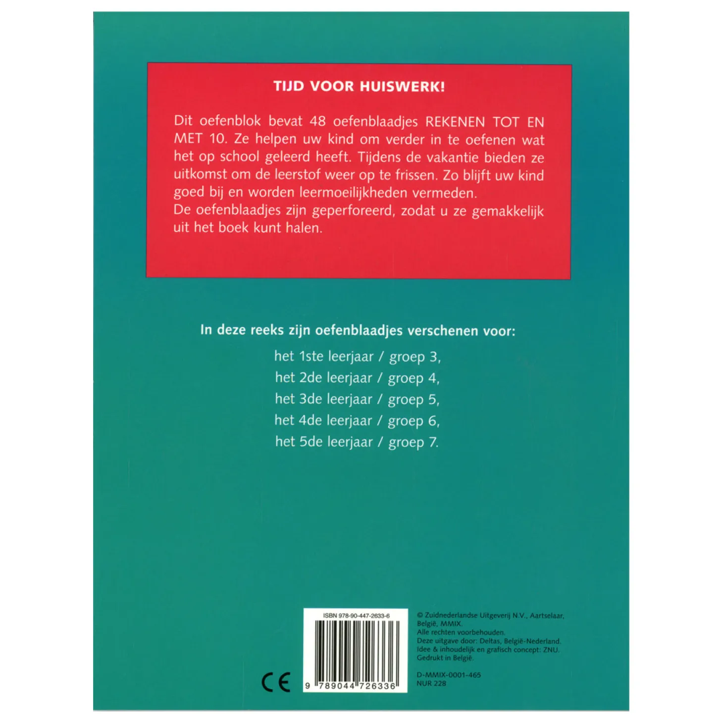 Oefenblaadjes Rekenen (6-7 J.) Eerste Trimester