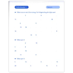Oefenblaadjes Rekenen (6-7 J.) Derde Trimester