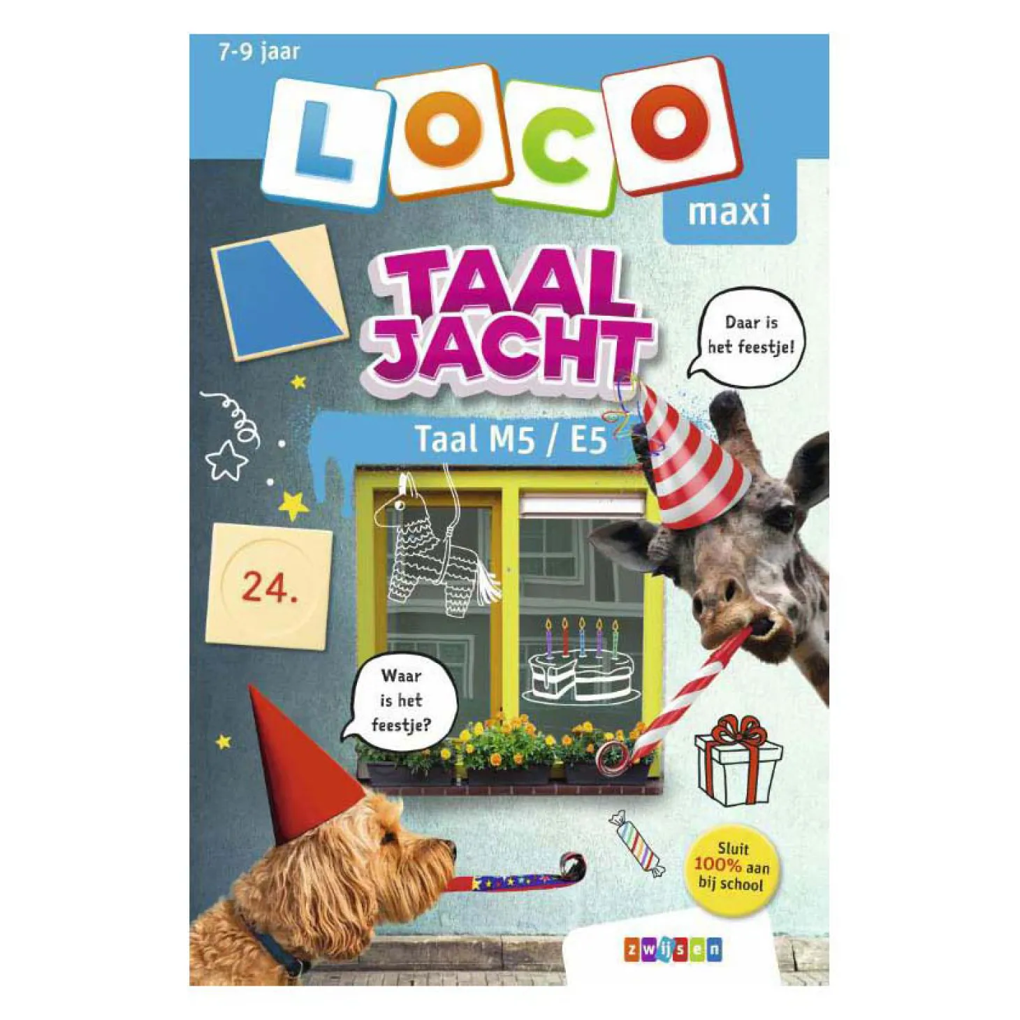 Oefenboekje Loco Maxi Taaljacht Taal M5 - E5