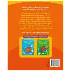 Oefenpret met Stickers Groep 1- Schrijven, Lezen, Tellen (4-5 jaar)