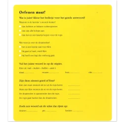 Oefenschrift begrijpend lezen AVI M4