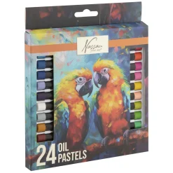 Oliepastelverf, Set van 24
