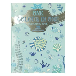 One in One Kleurboek Blauw