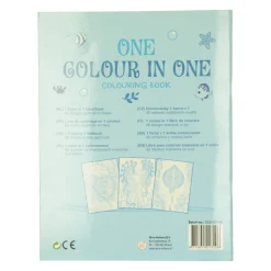 One in One Kleurboek Blauw
