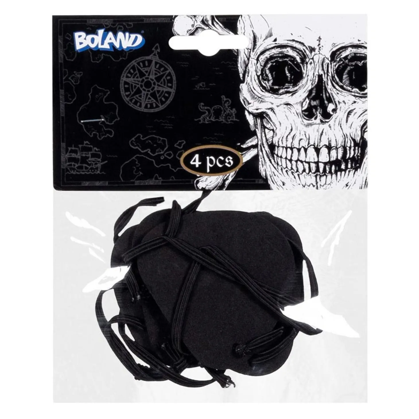 Ooglapjes Piraat, 4st.