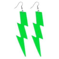 Oorbellen Flash Neon Groen