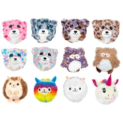 Opblaas Knuffeldier Pluche, 15cm