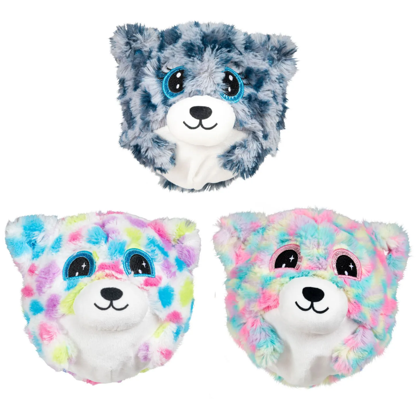 Opblaas Knuffeldier Pluche, 15cm