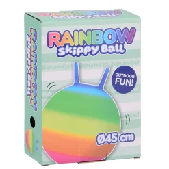 Outdoor Fun Regenboog Skippybal, 45cm