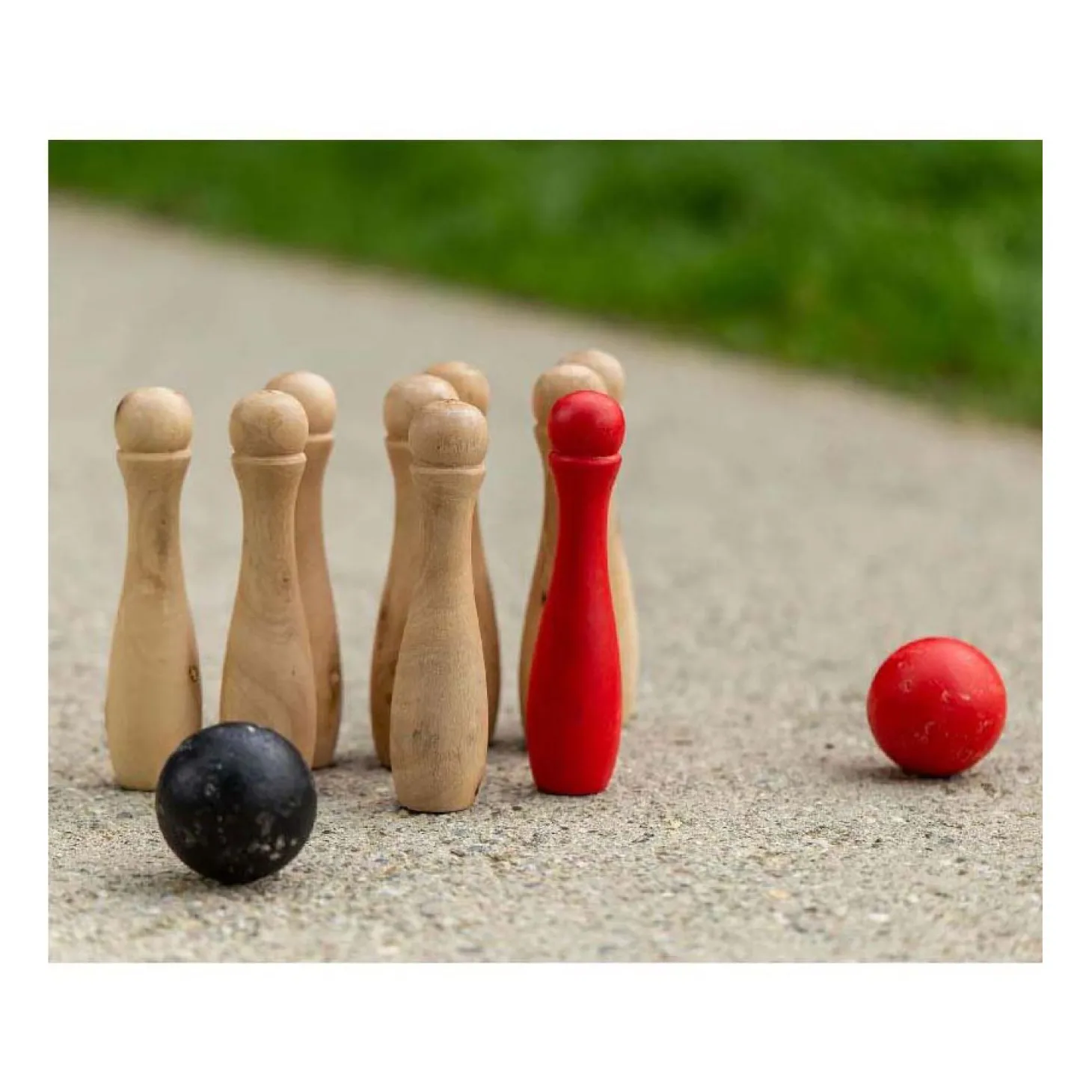 Outdoor Play Bowlen incl Draagtas FSC, 11dlg.