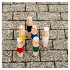 Outdoor Play Houten Paaltjes Voetbal