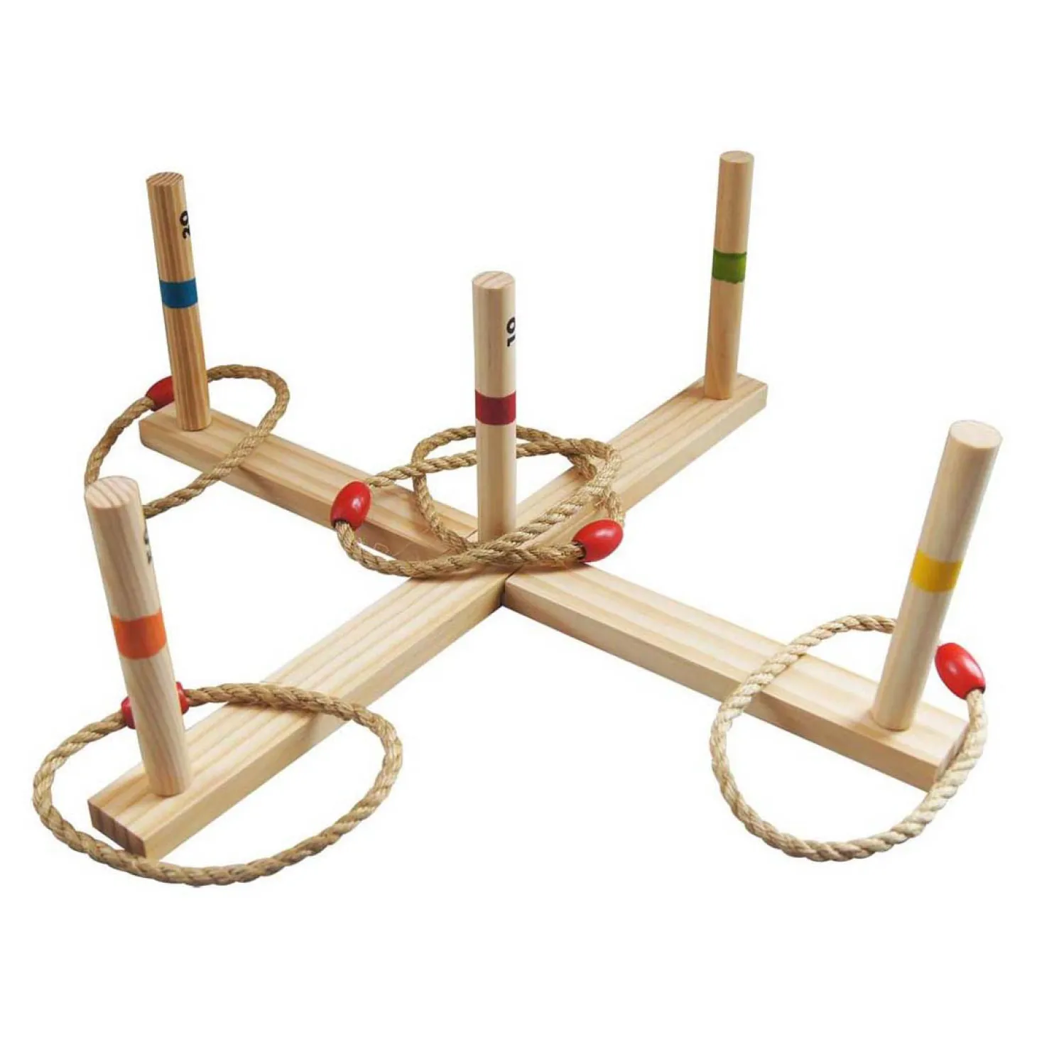 Outdoor Play Ringwerpspel Draagtas FSC, 5dlg.