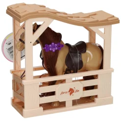 Paard in Stal - 17x16x5cm