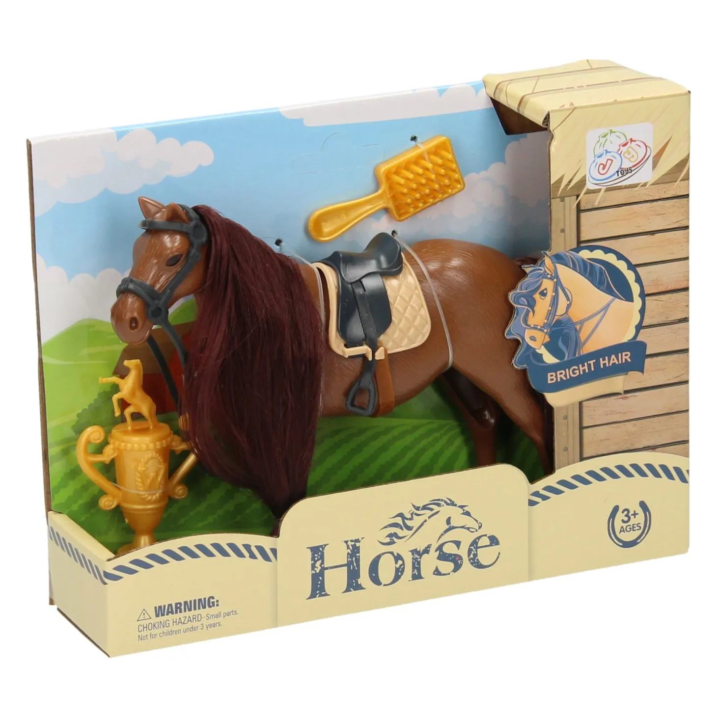 Paard met Kammetje en Beker