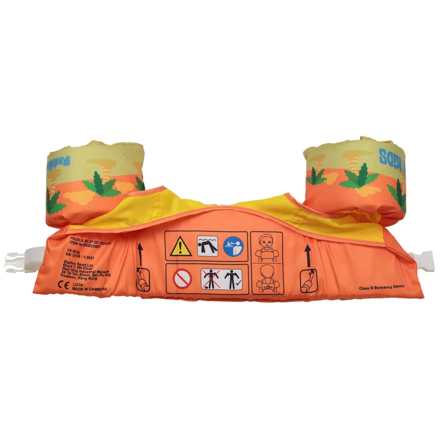 Paddle Pal Zwemvest Eend, 3-6 Jaar