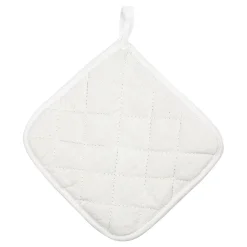 Pannenlappen Wit 20x20cm, 1 Paar