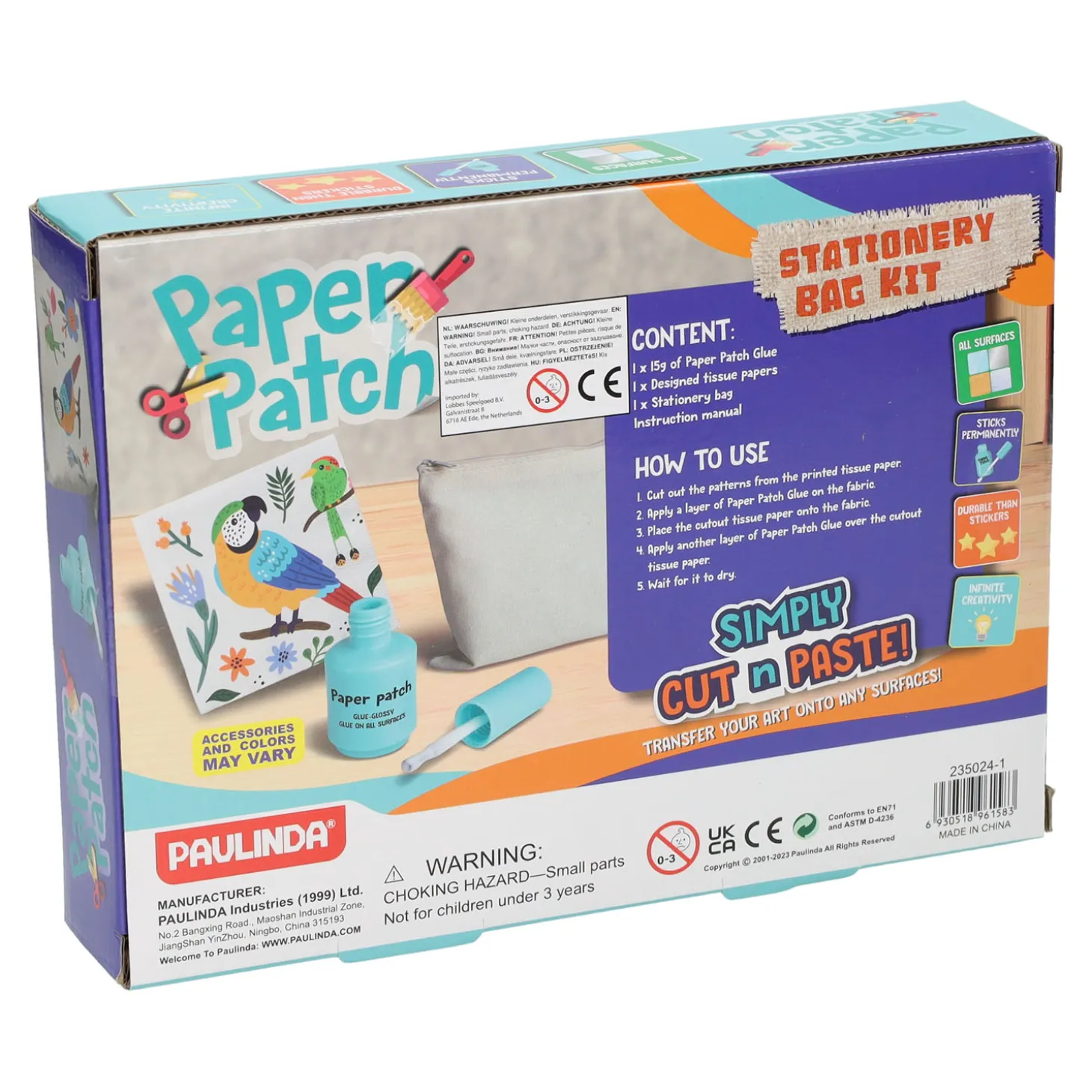 Paper Patch - Etui Versieren