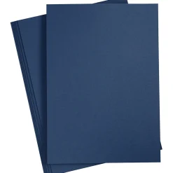 Papier Blauw A4 110gr, 20st.