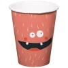 Papieren Bekers Monster Bash 250ml, 6st.