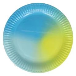 Papieren Feest Borden 23cm, 10st.