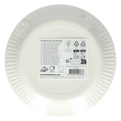 Papieren Feest Borden 18cm, 10st.