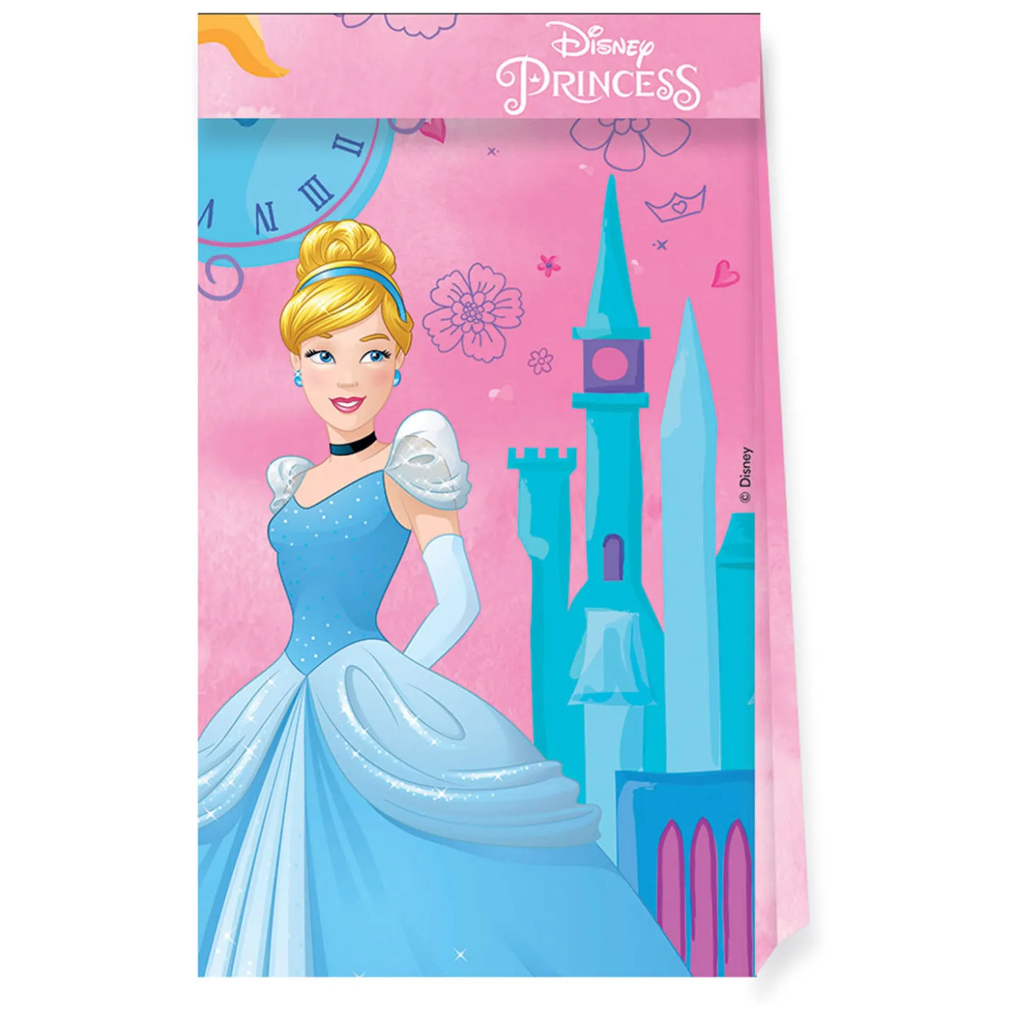Papieren Feestzakjes FSC Disney Princess Live Your Story, 4st.
