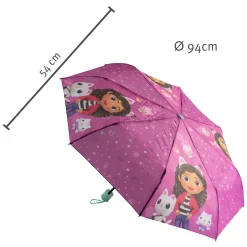 Paraplu Gabby's Poppenhuis, 94cm