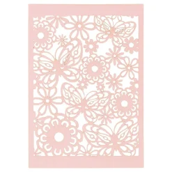 Patroonkarton Lichtrood, 10st.