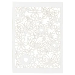 Patroonkarton Wit, 10st.