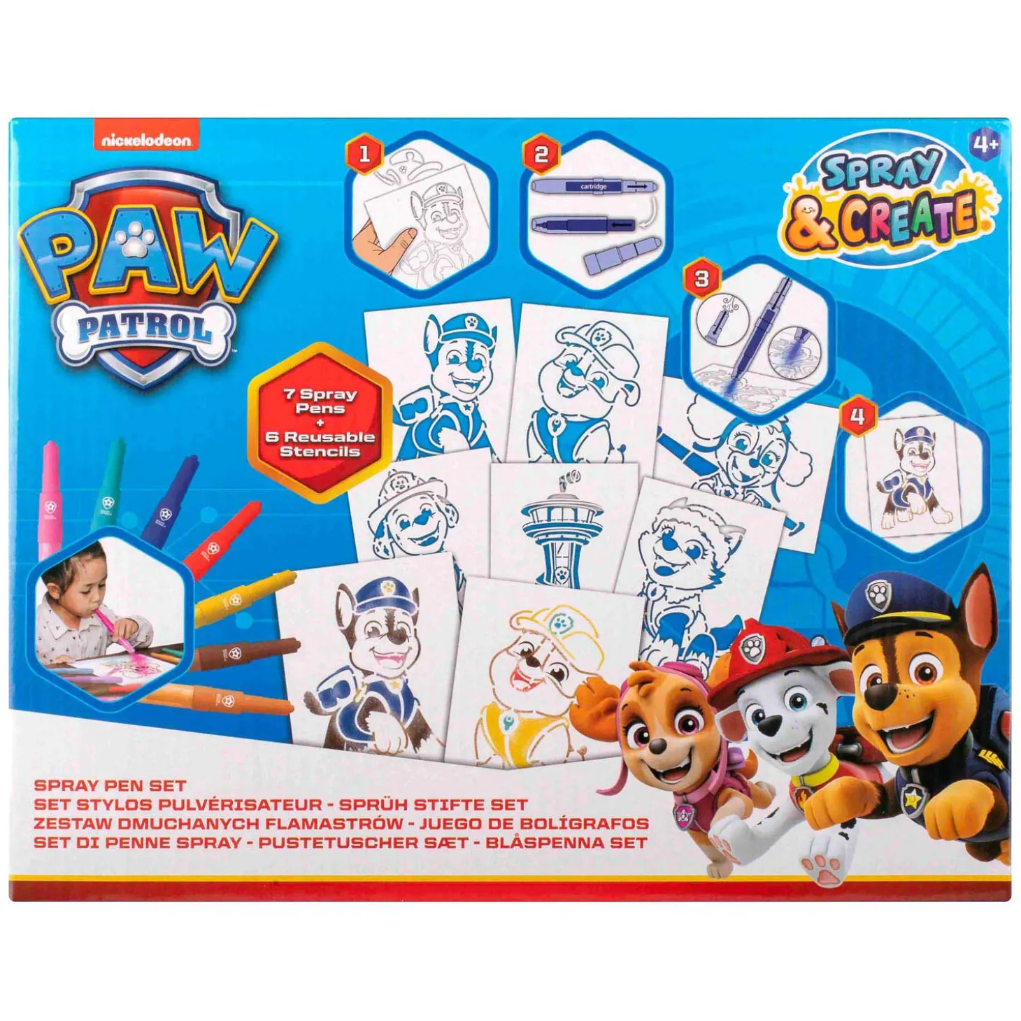 PAW Patrol Blaaspennen Set