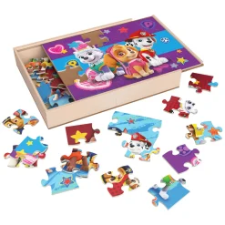 PAW Patrol Houten Puzzel, 3x24st.