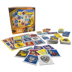 PAW Patrol Rubble & Crew 3in1 Memo Lotto Domino