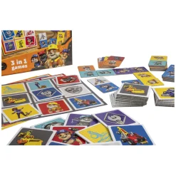 PAW Patrol Rubble & Crew 3in1 Memo Lotto Domino