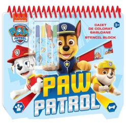 PAW Patrol Stencil Tekenblok A4