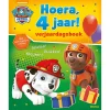 PAW Patrol Verjaardagsboek - Hoera, 4 jaar!