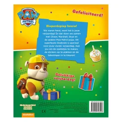 PAW Patrol Verjaardagsboek - Hoera, 4 jaar!