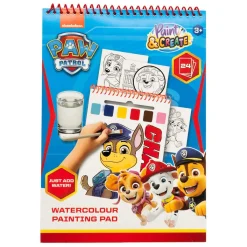 Paw Patrol Water Verfset Boek - incl Kwast