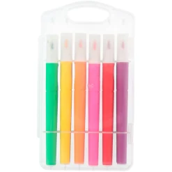 Penseelpen Gekleurd, 12st.