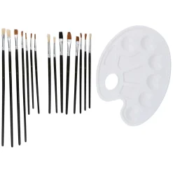 Penselen en Palet, 16dlg.