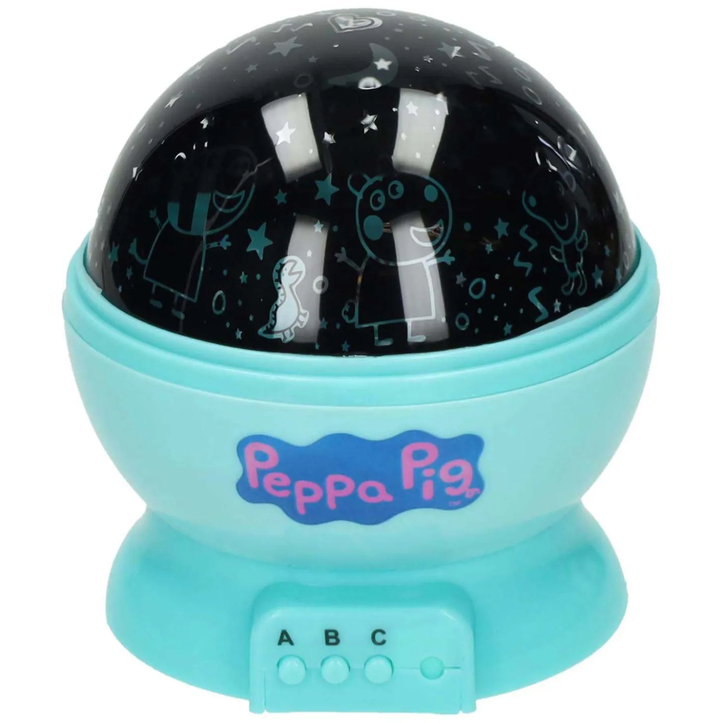 Peppa Pig Ledlamp Glitter Dome
