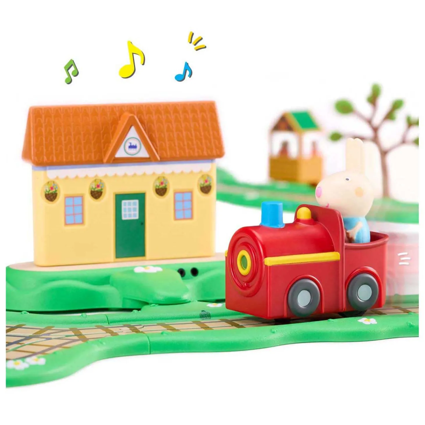 Peppa Pig Whizz Around - Clickety Clack Trein Set